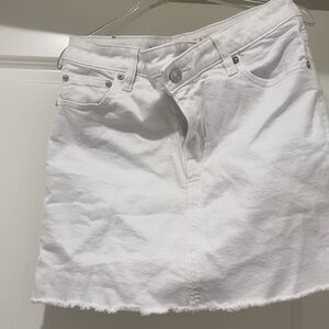 American Eagle Outfitters White Mini Skirt